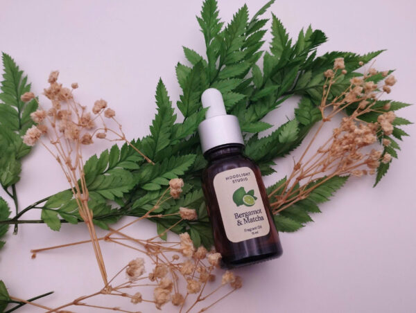 inh Dầu Bergamot & Matcha – Cam Chanh & Trà Xanh | Moodlight Studio | Xông phòng & làm nến