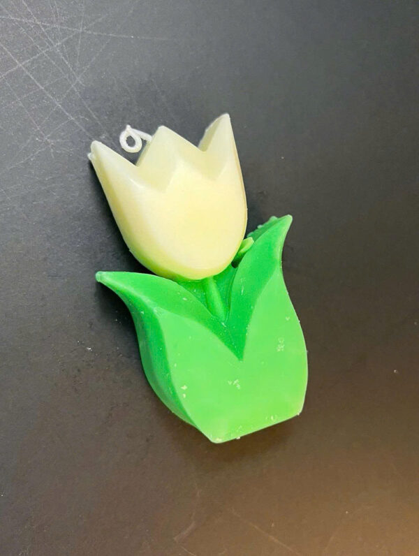 Nến thơm hoa Tulip – Kích thước: ~9.5cm x 6cm - Ảnh 3