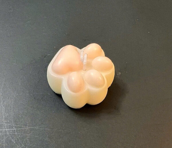 Nến thơm hình móng mèo - Kích thước: 4.5cm x 4.5cm x 2cm - Ảnh 3