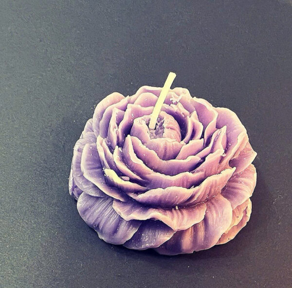 Nến thơm hoa mẫu đơn - Kích thước 7,5cm